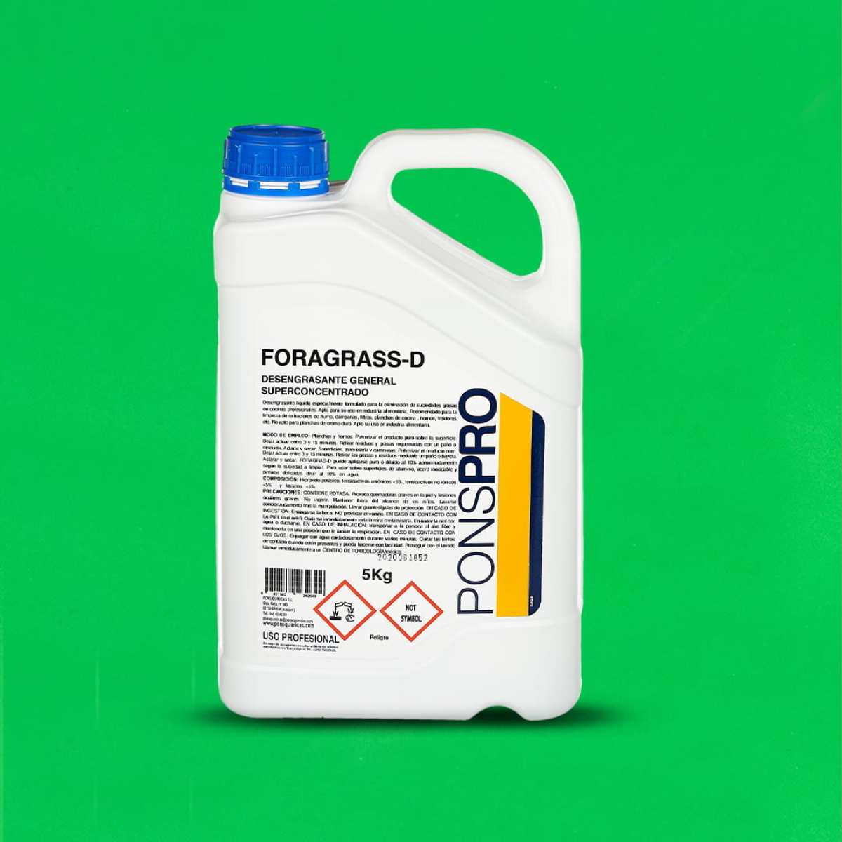 Degresant concentrat universal FORAGRAS-D 5 KG - imagine 2