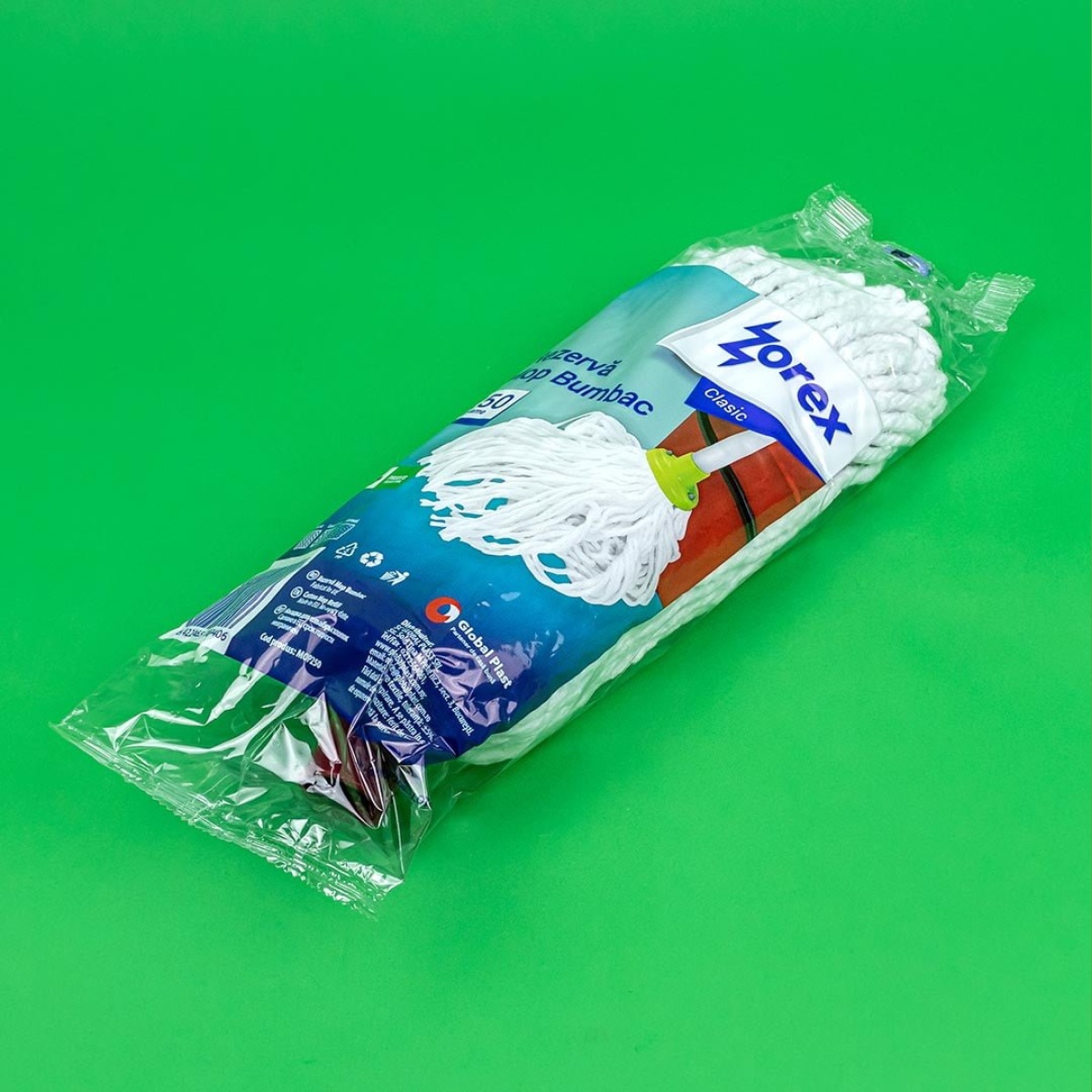 Rezerva mop bumbac 200gr Zorex Classic - imagine 2