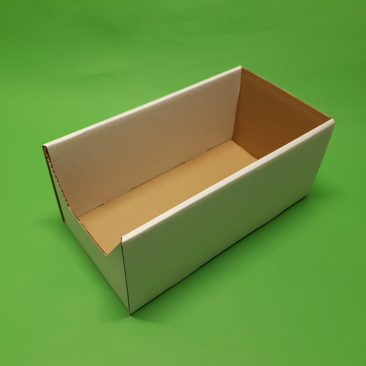 Tavite carton ondulat 50 buc/set alb 180X330X145 mm - imagine 2